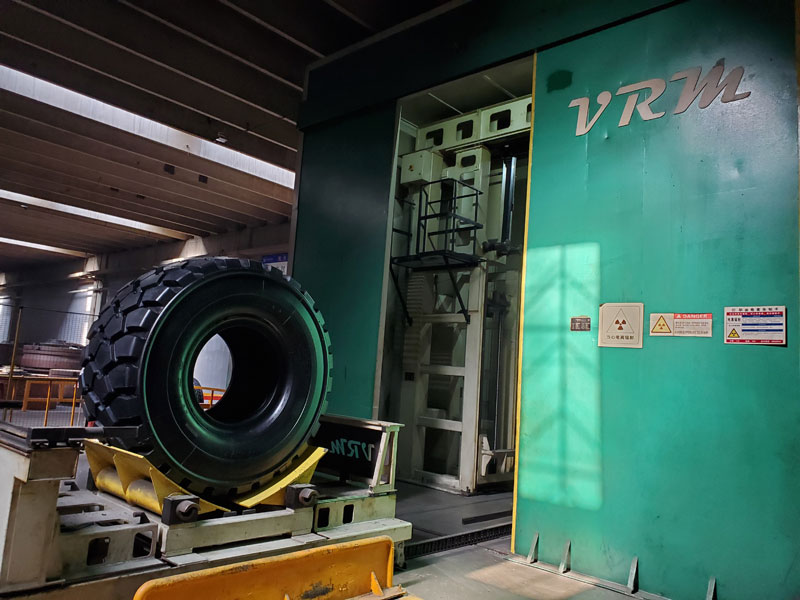 World's Largest Tire X-ray Machine